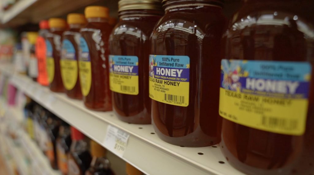 Local Texas honey.