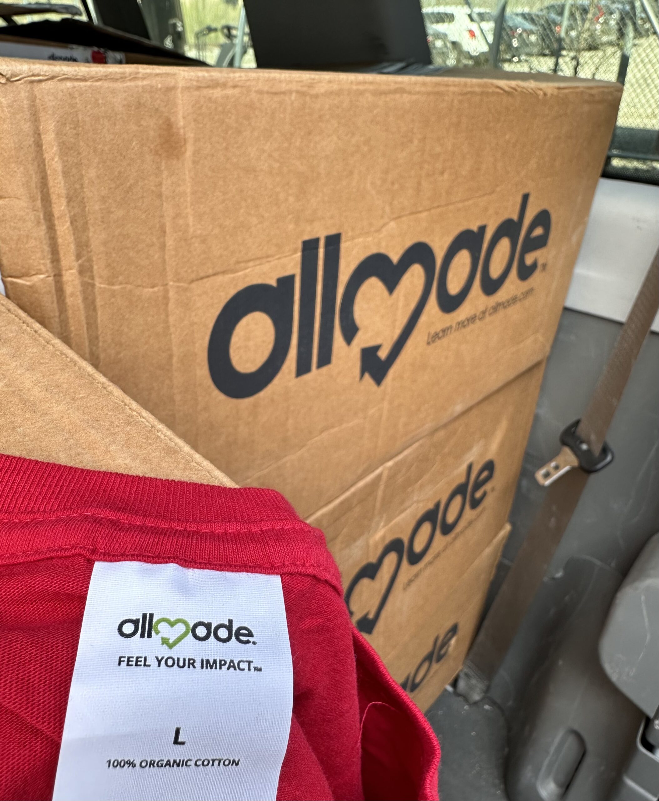 Allmade shirt boxes