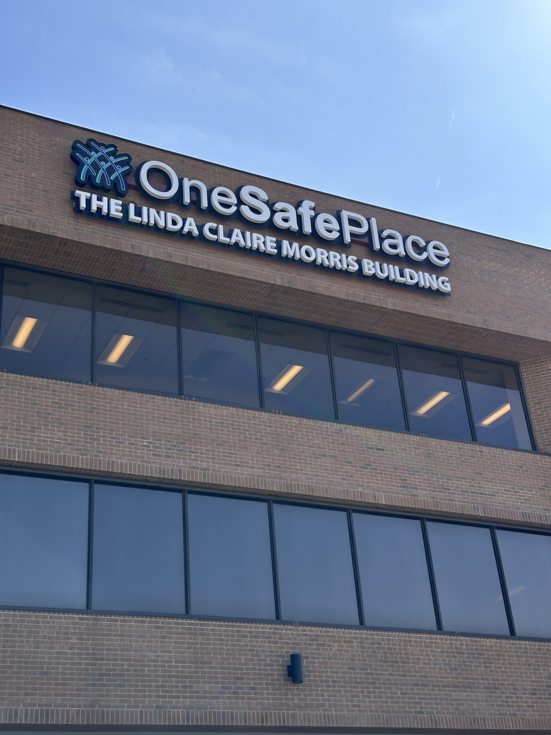 Front of One Safe Place building.